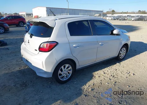 2021 Mitsubishi Mirage Carbonite Edition/Es/Le из США, поврежденный, VIN ML32AUHJ4MH008462